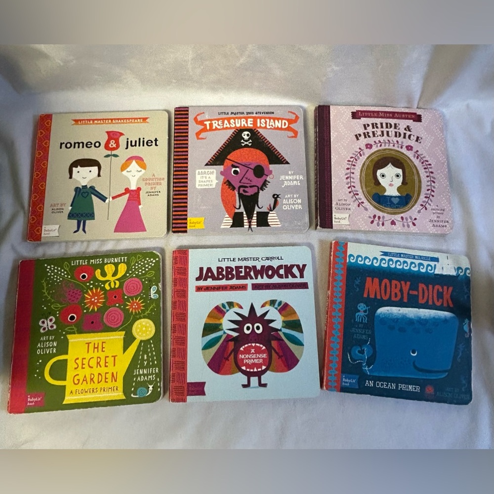 Babylit Boardbook Bundle Of 6